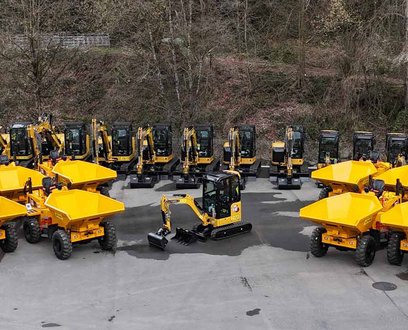 Le Fleet Services Agreement (FSA) chez Gebrüder Hodel AG comprend 32 machines.