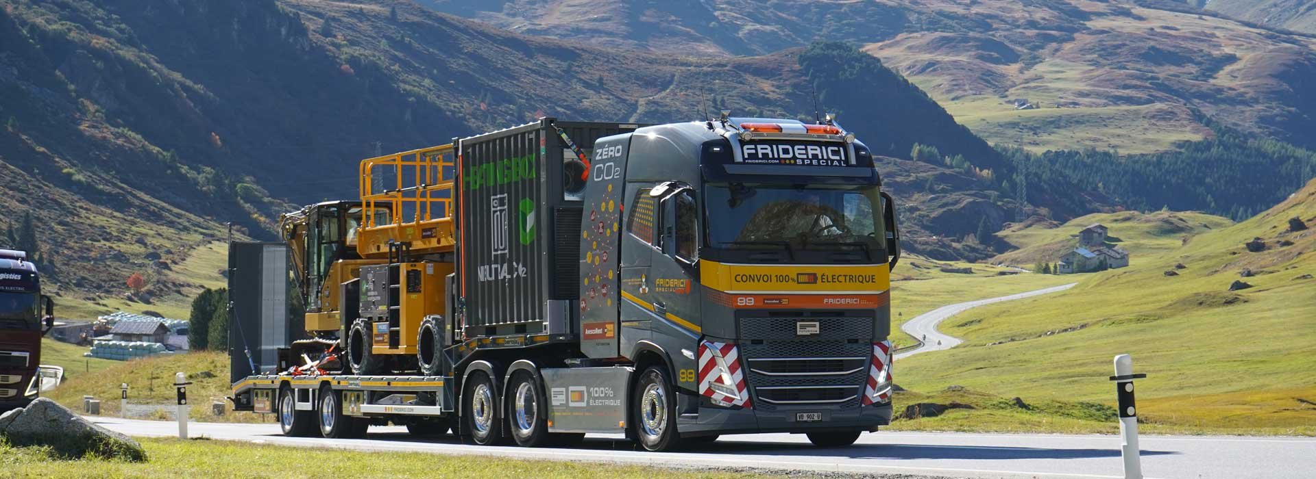 Elektrolastwagen von Friderici Spécial