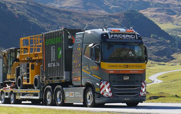 Elektrolastwagen von Friderici Spécial