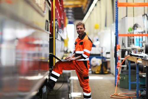 Technicien de service Roger Hufschmid