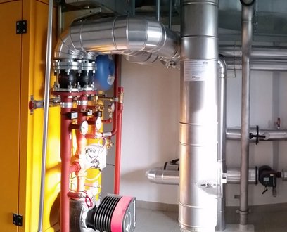 Avesco Blockheizkraftwerke und Wärmepumpe