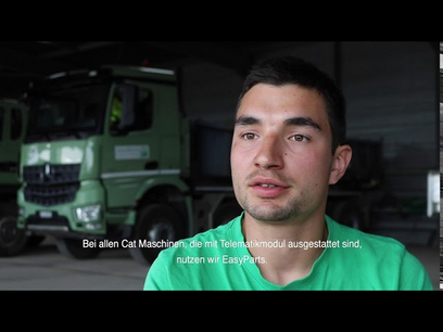«EasyParts bringt Zeitersparnis und erleichtert uns die Wartung der Baumaschinen»
