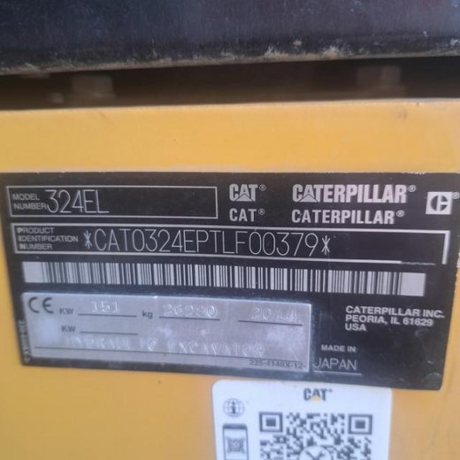 CATERPILLAR 324E Trimble 3D