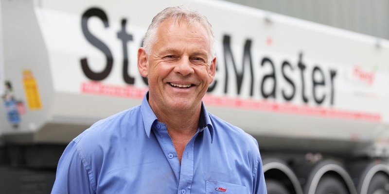 Una strada costellata di successi: Helmut Fliegl, proprietario e direttore della Fliegl Fahrzeugbau GmbH.