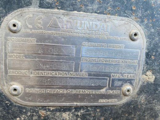 HYUNDAI Robex300LC-9A