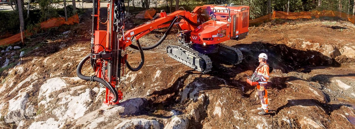 Sandvik lanciert Aussenhammerbohrgeräte für extreme Geländeverhältnisse