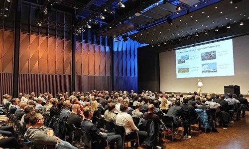 Tec Forum Baden 2024: veduta della sala conferenze del «Trafo».