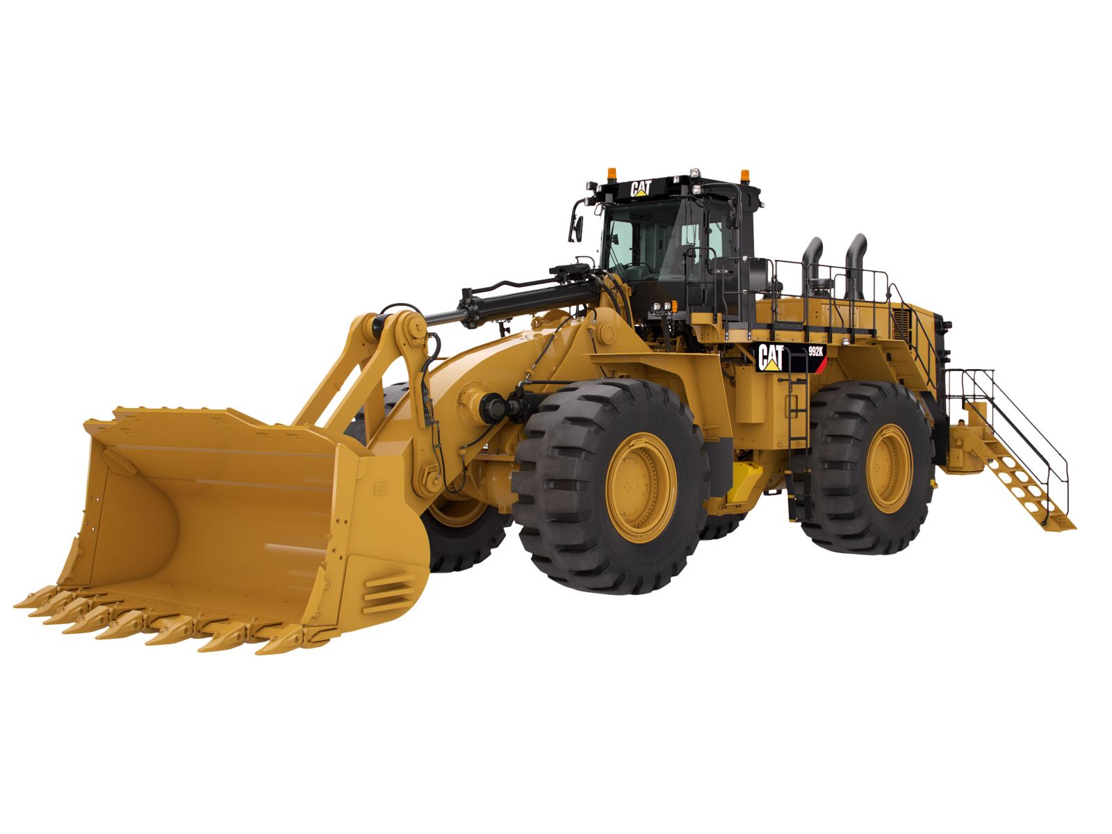Grandi caricatrici gommate Cat 992K (T4)
