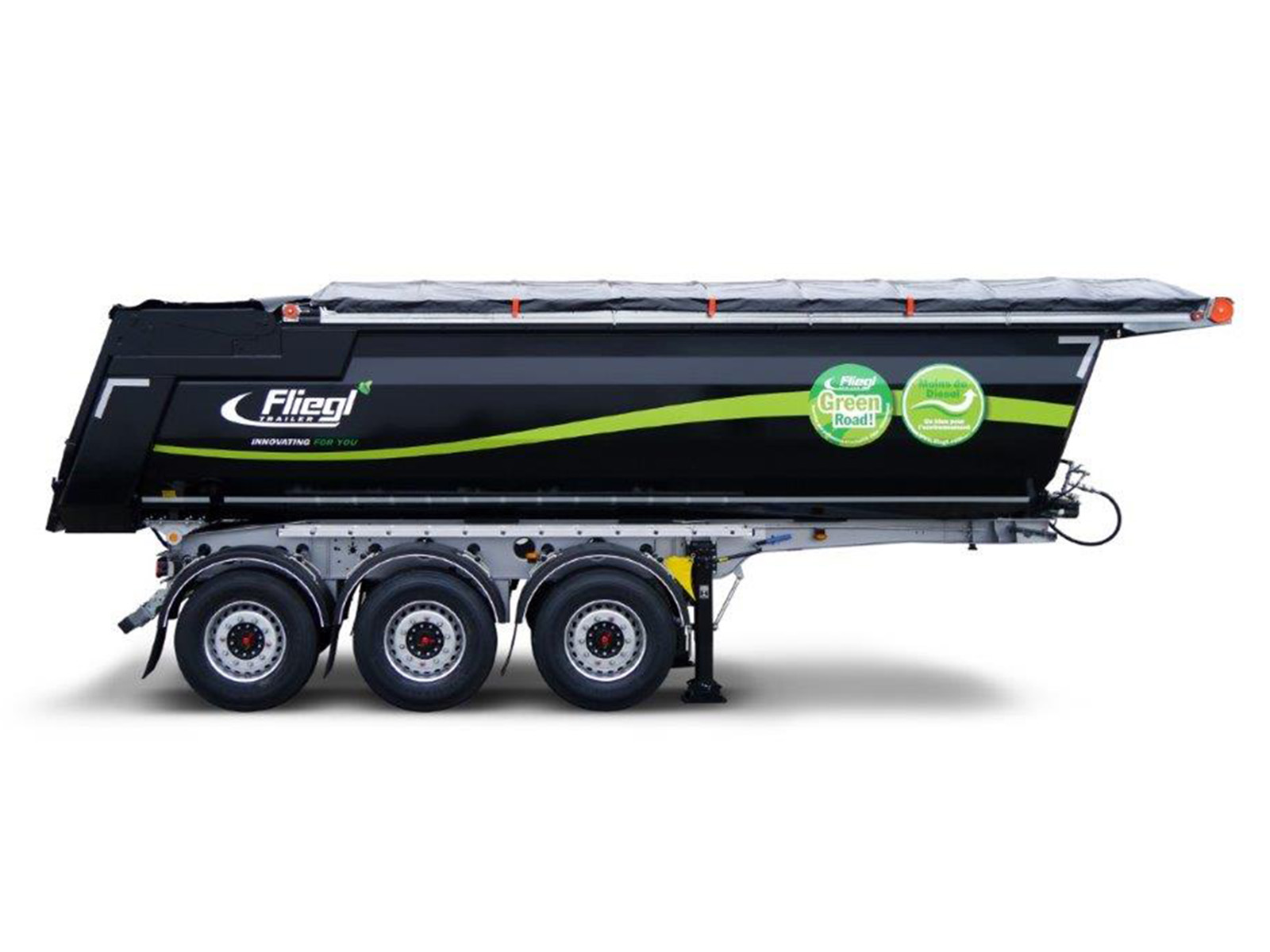 Semi-Remorque Benne Basculante Fliegl KSA