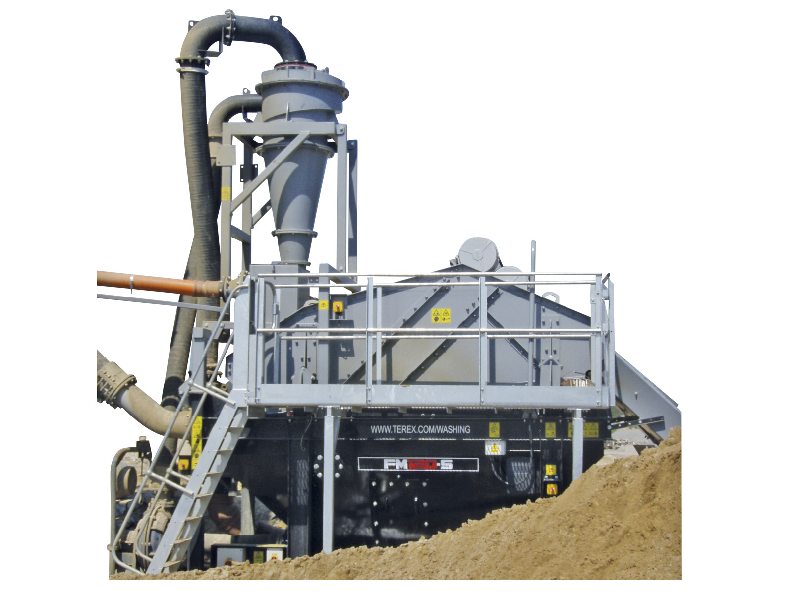 Installations de lavage mobiles Terex FM 120 C