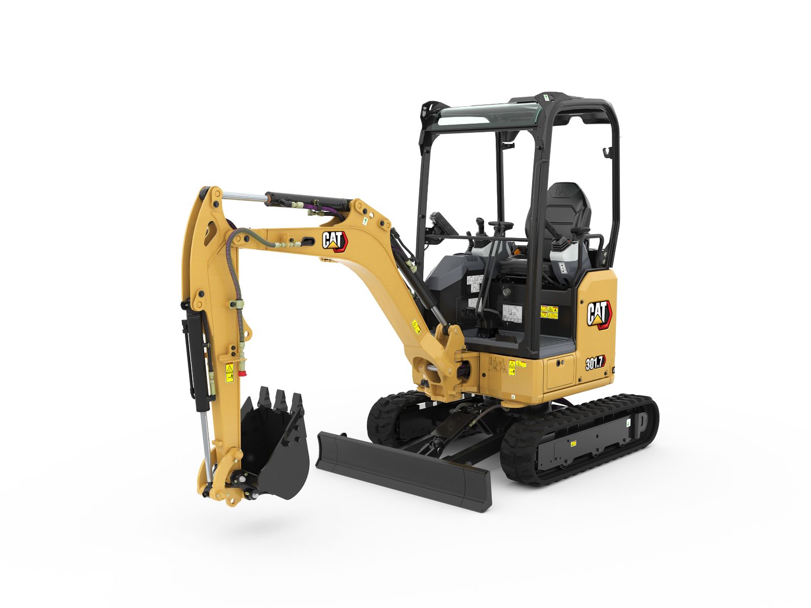 Mini-pelles Cat 301.7 CR