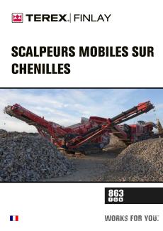Terex Finlay 863 Brochuer (French)