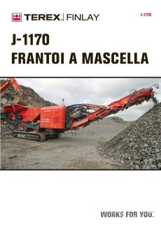 Terex Finlay J-1170 (Italian)