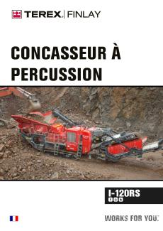 Terex Finlay Impact Crusher  I-120RS (French)
