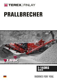 Terex Finlay Impact Crusher I-140RS (German)