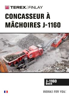 Terex Finlay Jaw crusher J-1160 MK2 (French)