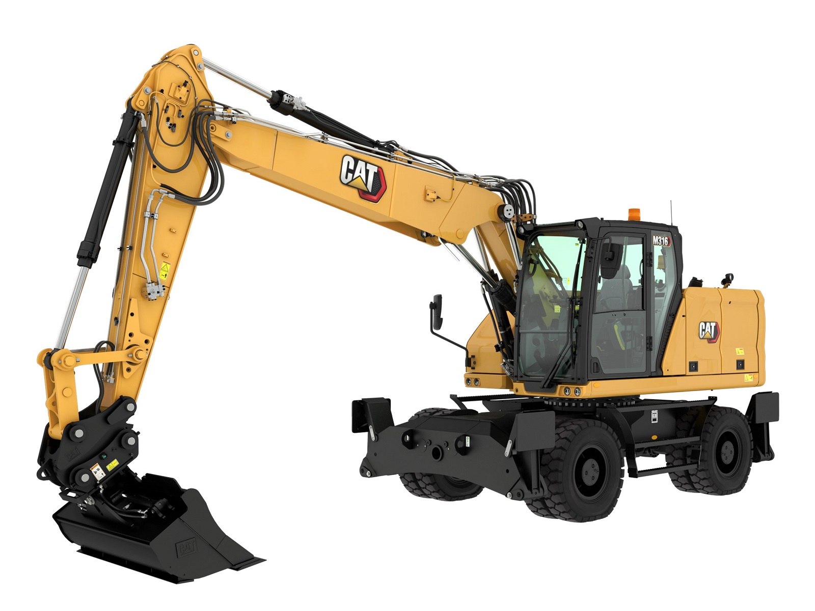 Construction machines Cat M316
