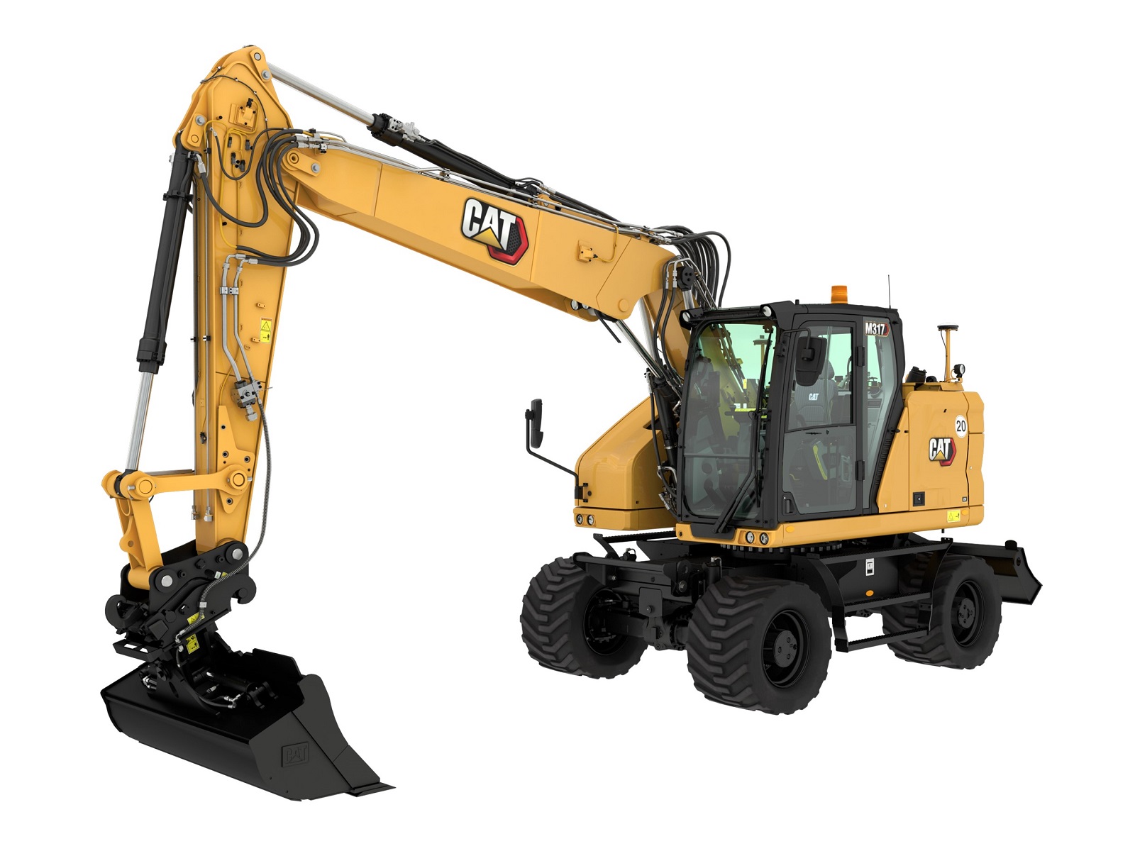 Construction machines Cat M317