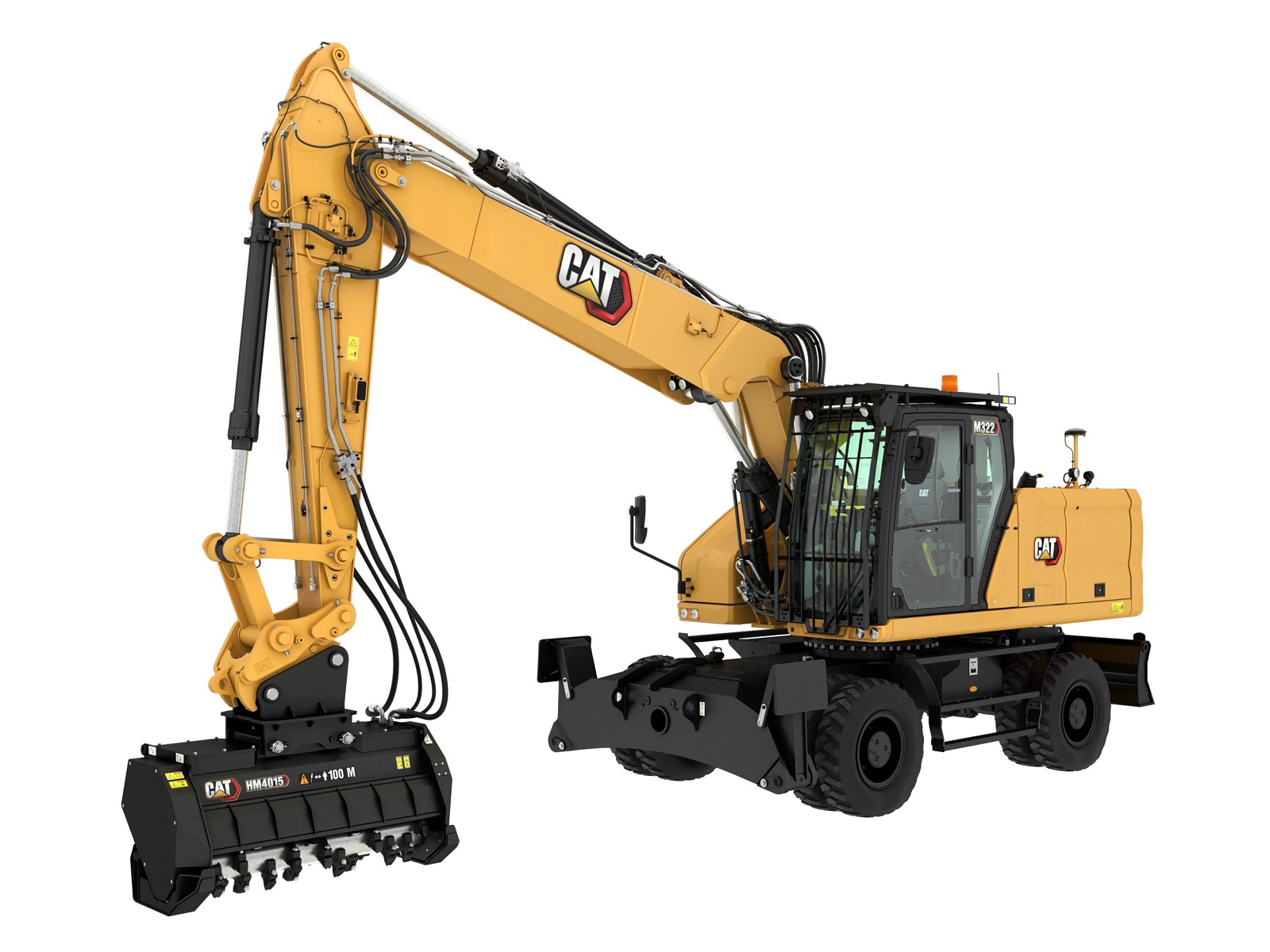 Construction machines Cat M322